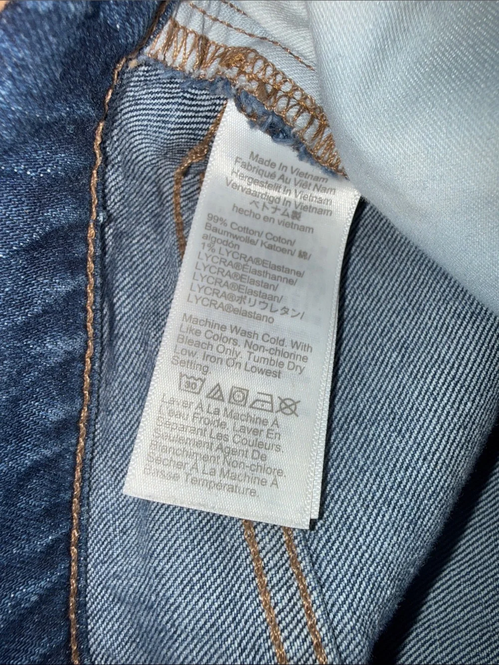 J Crew Mid Rise Flare Cropped Jeans | Size 28T